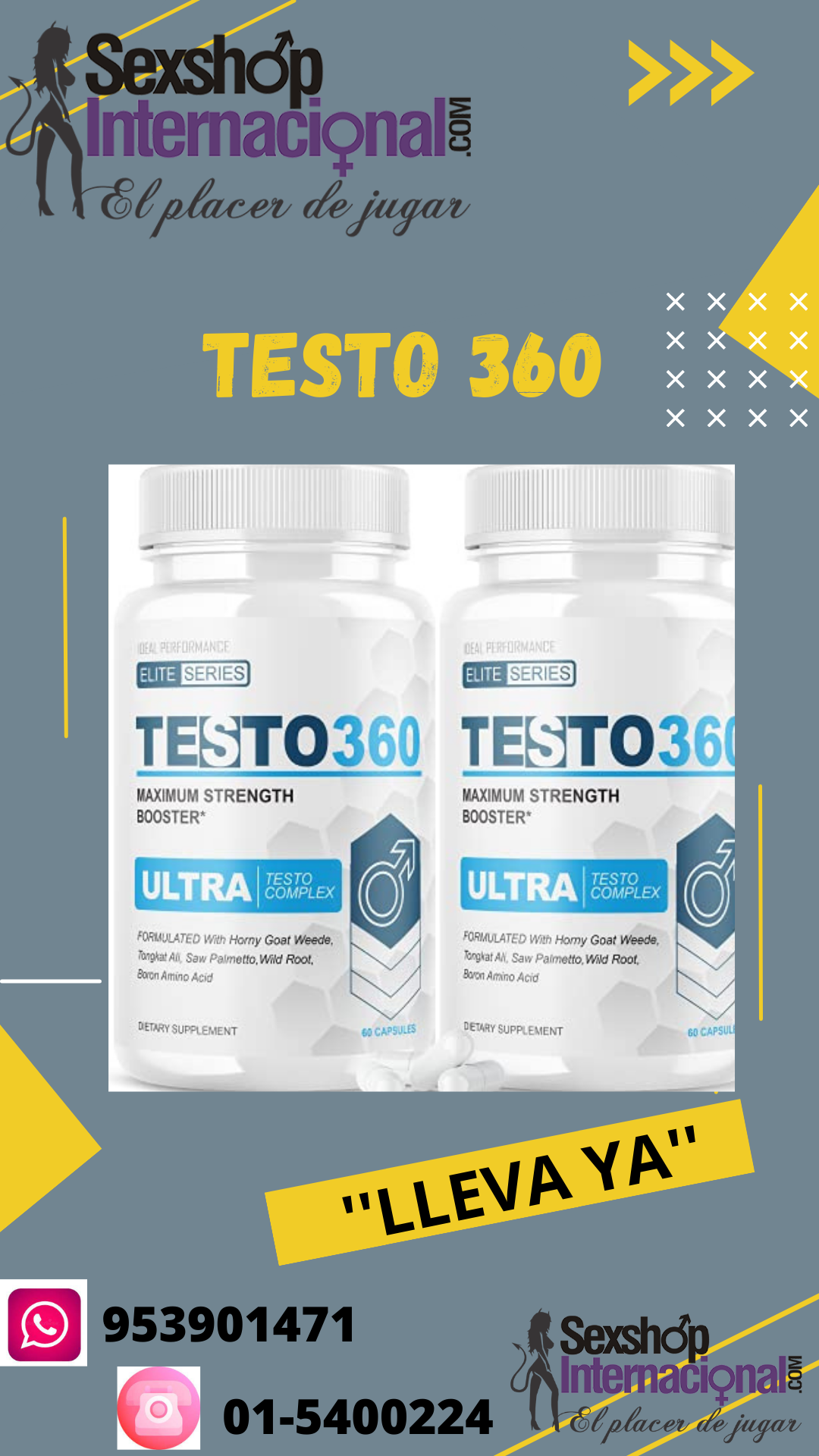 TESTO 360 POTENCIADOR Y AGRANDADOR